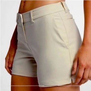 Nike Women’s Dri-Fit Cream Golf Shorts